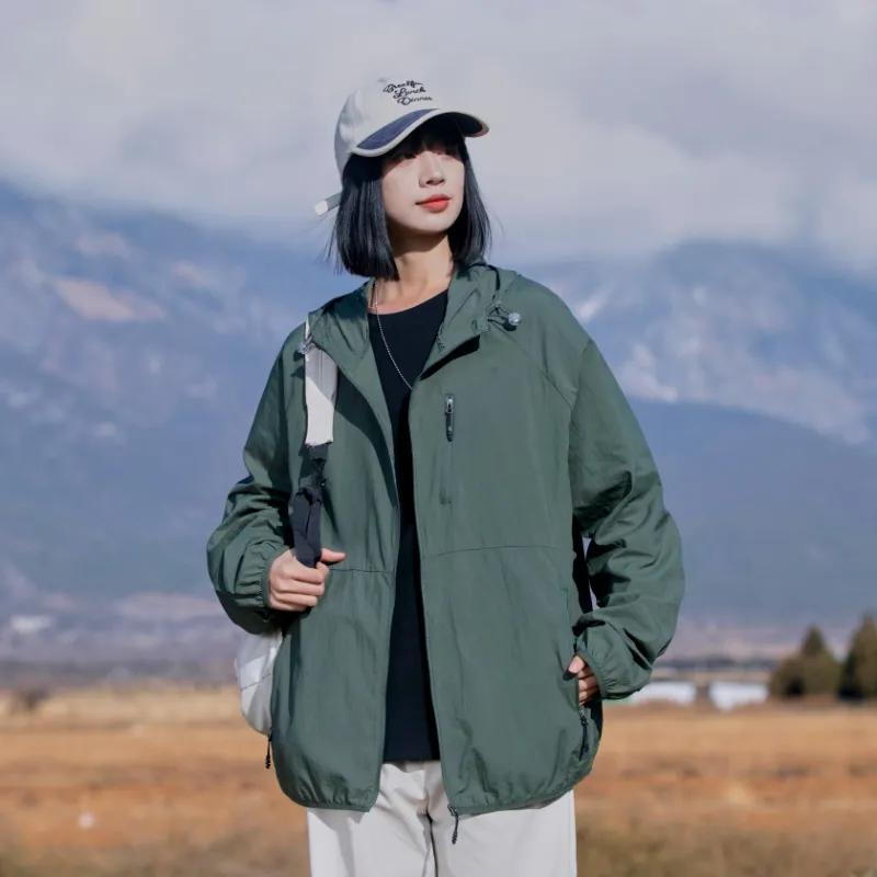 The New Age Family Breathable Sun Protection Clothing Women's-28
