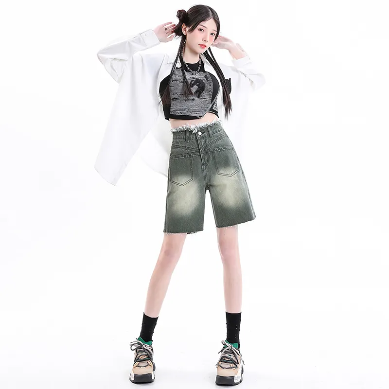 The New Age Family Denim Shorts Women's-3