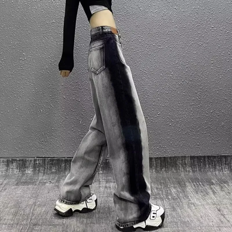 The New Age Family Jeans Women's Black Gray-3