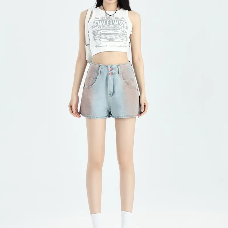 The New Age Family Denim Shorts Women's-2