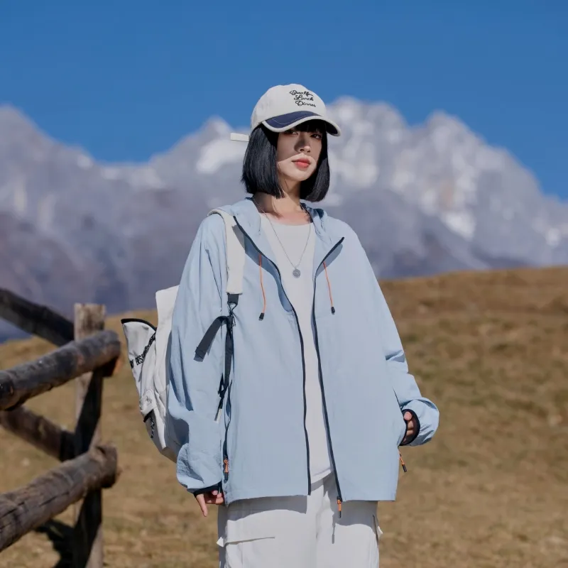 The New Age Family Breathable, Quick Dry, Windproof Sun Protection Clothing Women's-8