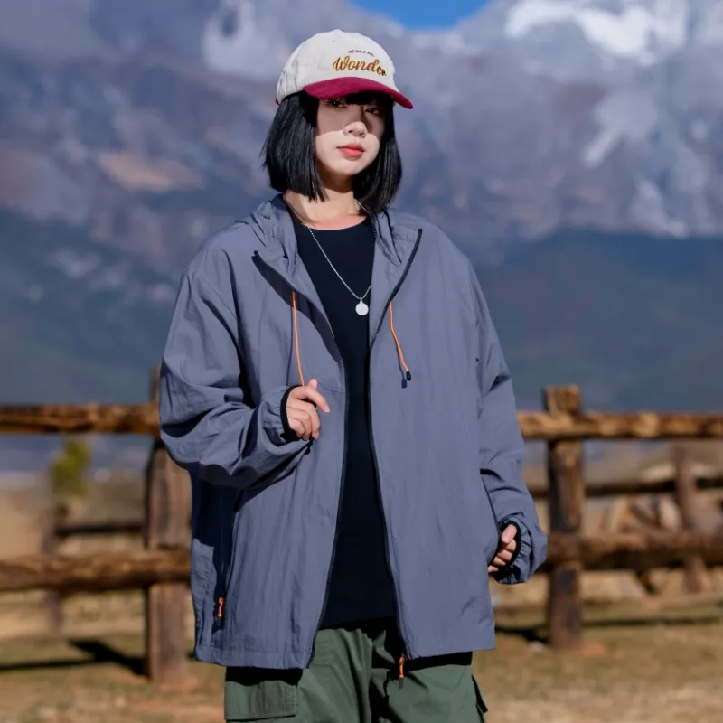 The New Age Family Breathable, Quick Dry, Windproof Sun Protection Clothing Women's-43