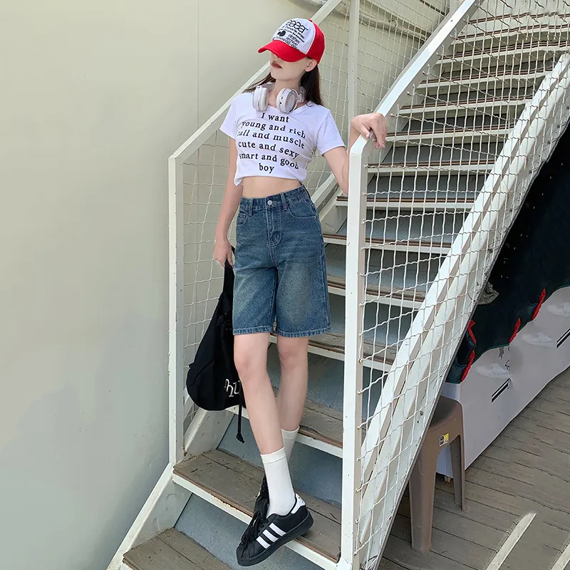 The New Age Family Denim Shorts Women's-4