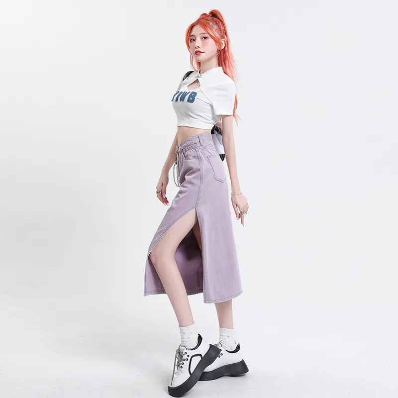 The New Age Family Denim Long Skirt Women's-2