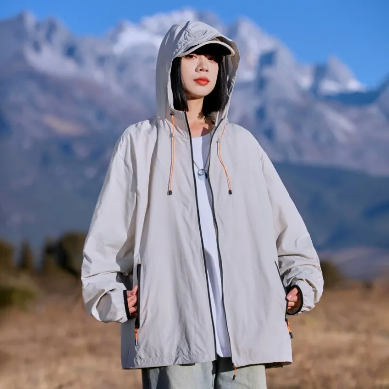 The New Age Family Breathable, Quick Dry, Windproof Sun Protection Clothing Women's-50