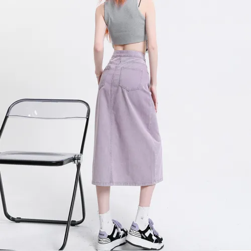 The New Age Family Denim Long Skirt Women's