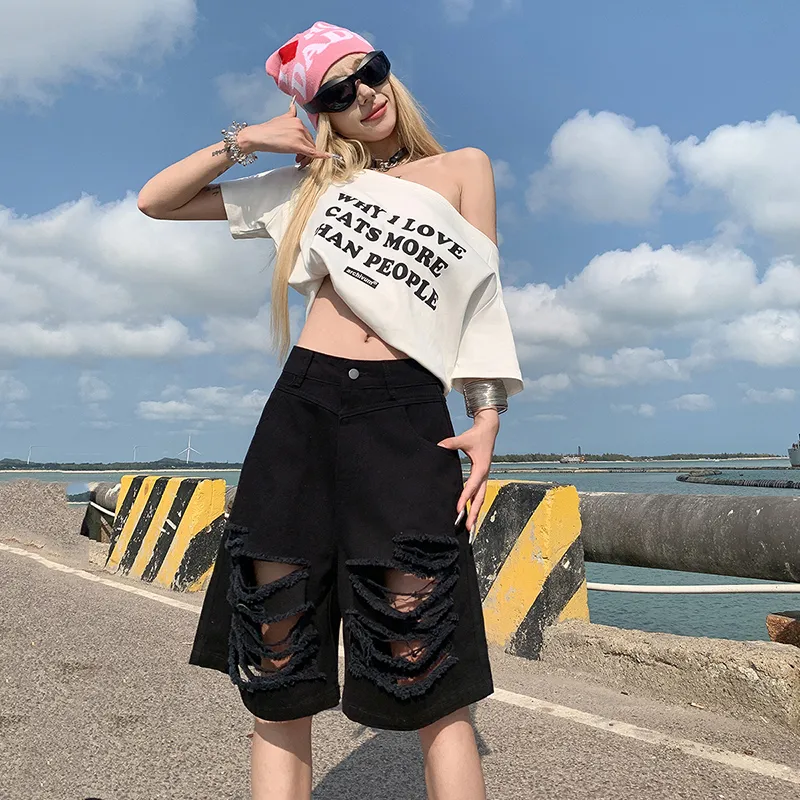 The New Age Family Denim Shorts Women's-3