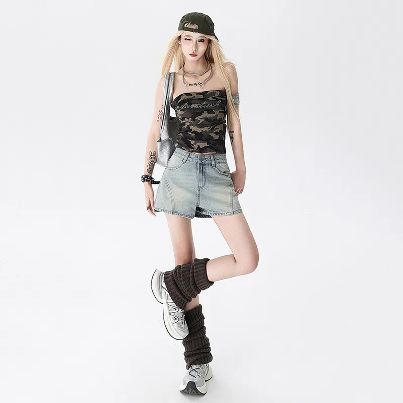 The New Age Family Denim Shorts Women's-3