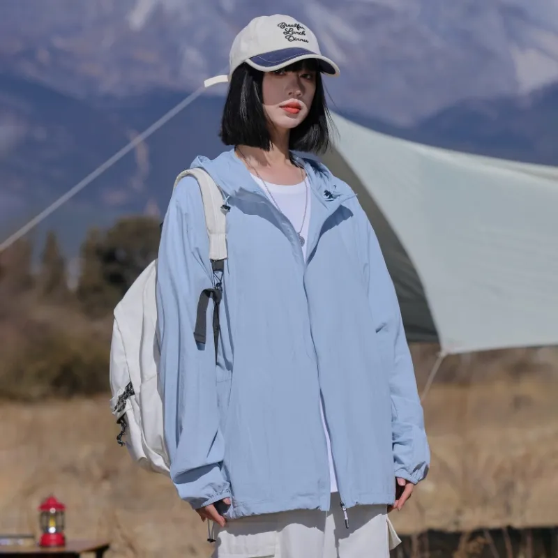 The New Age Family Breathable Sun Protection Clothing Women's-22