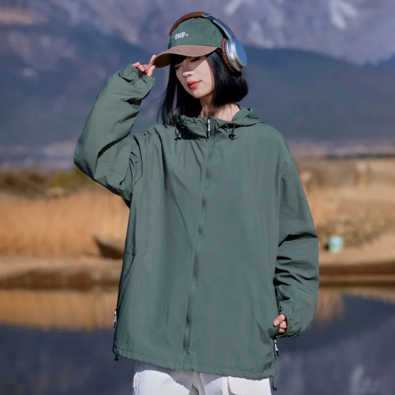 The New Age Family Breathable Sun Protection Clothing Women's-53