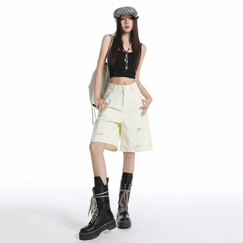 The New Age Family Denim Shorts Women's-18