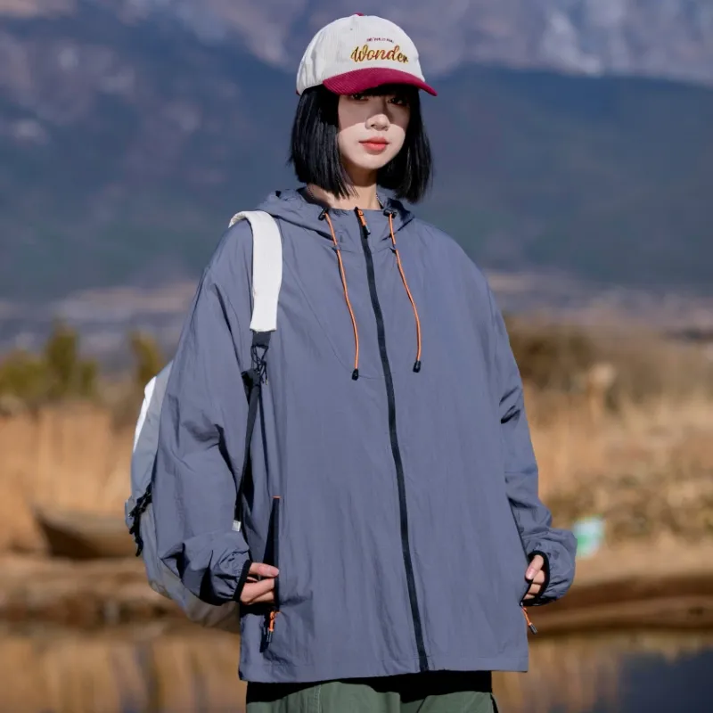 The New Age Family Breathable, Quick Dry, Windproof Sun Protection Clothing Women's-46