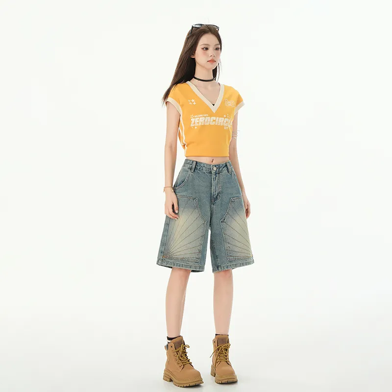 The New Age Family Denim Shorts Women's-6
