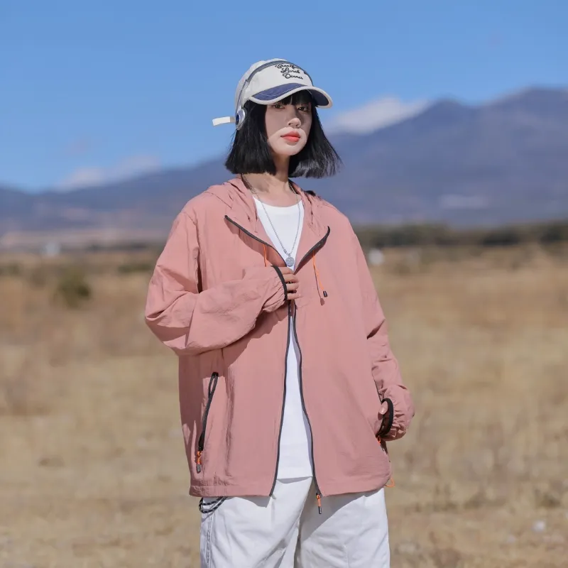 The New Age Family Breathable, Quick Dry, Windproof Sun Protection Clothing Women's-25