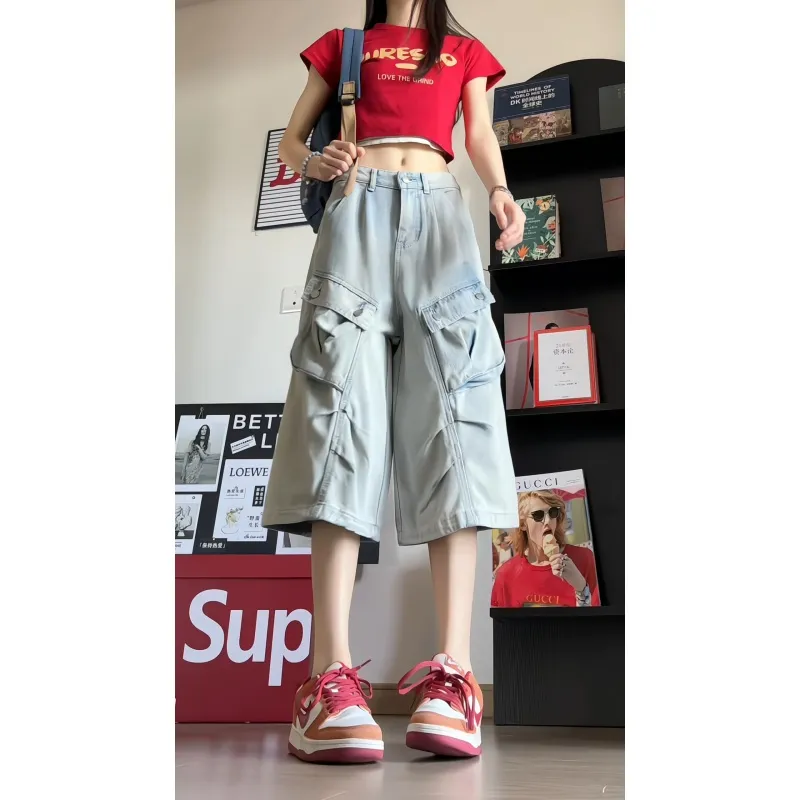 The New Age Family Denim Shorts Women's-3