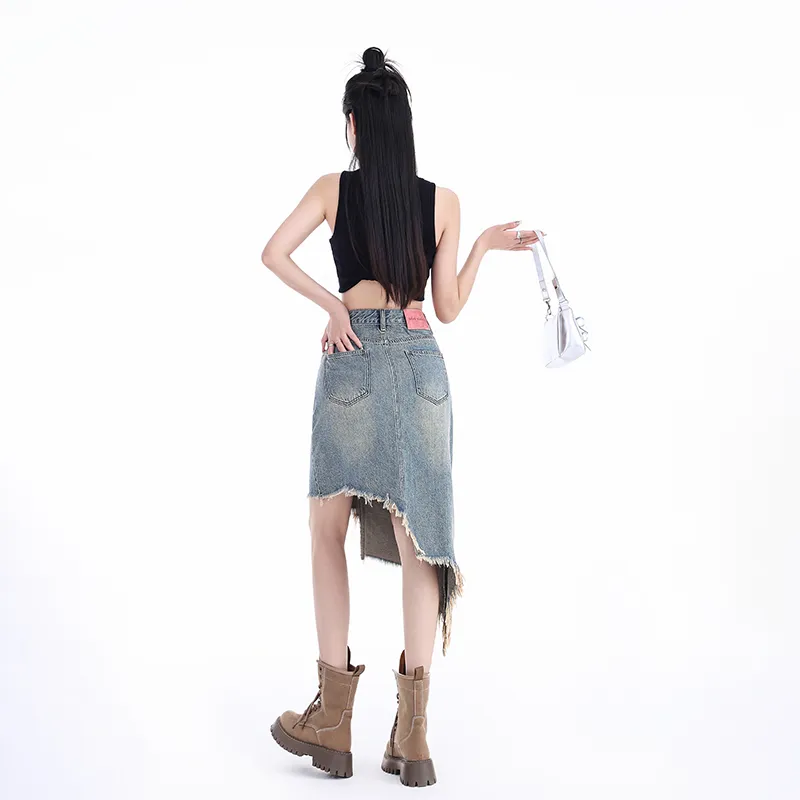 The New Age Family Denim Long Skirt Women's-1