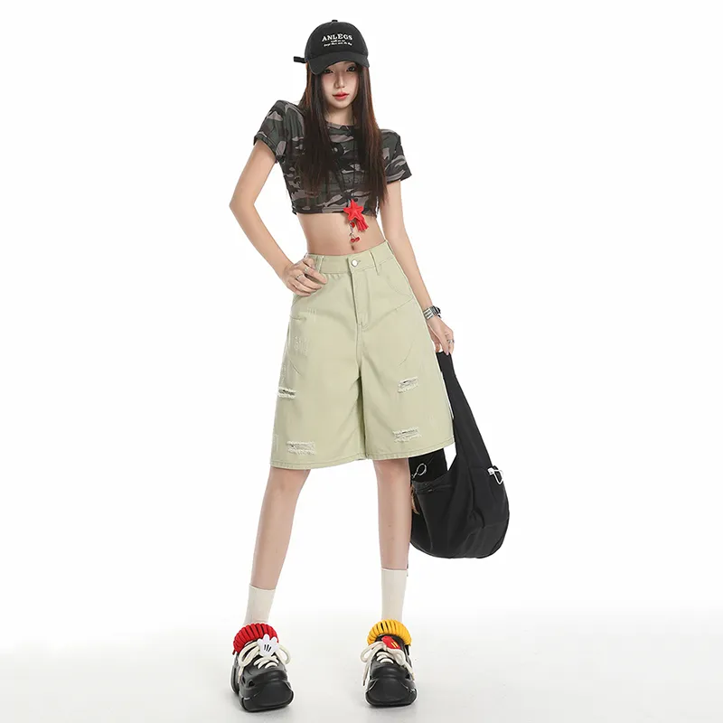 The New Age Family Denim Shorts Women's-14