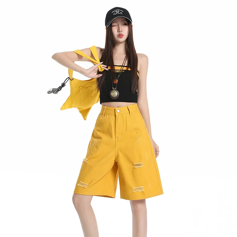 The New Age Family Denim Shorts Women's-23