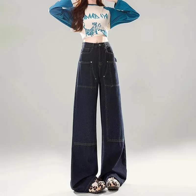 The New Age Family Jeans Women's Dark Blue-4