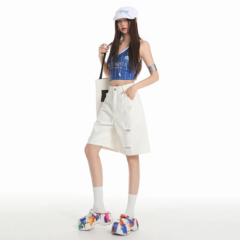 The New Age Family Denim Shorts Women's-8