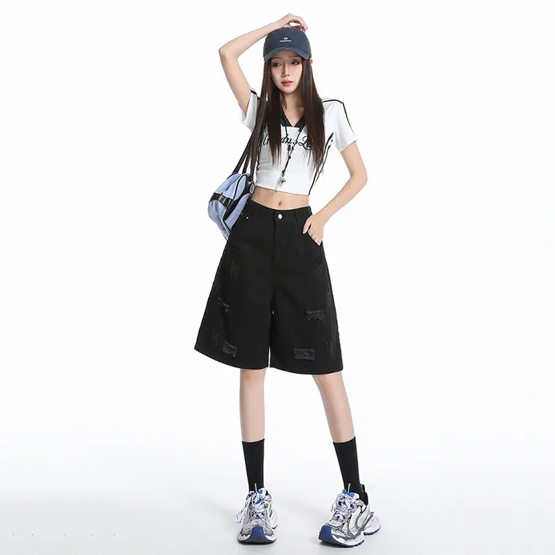 The New Age Family Denim Shorts Women's-3