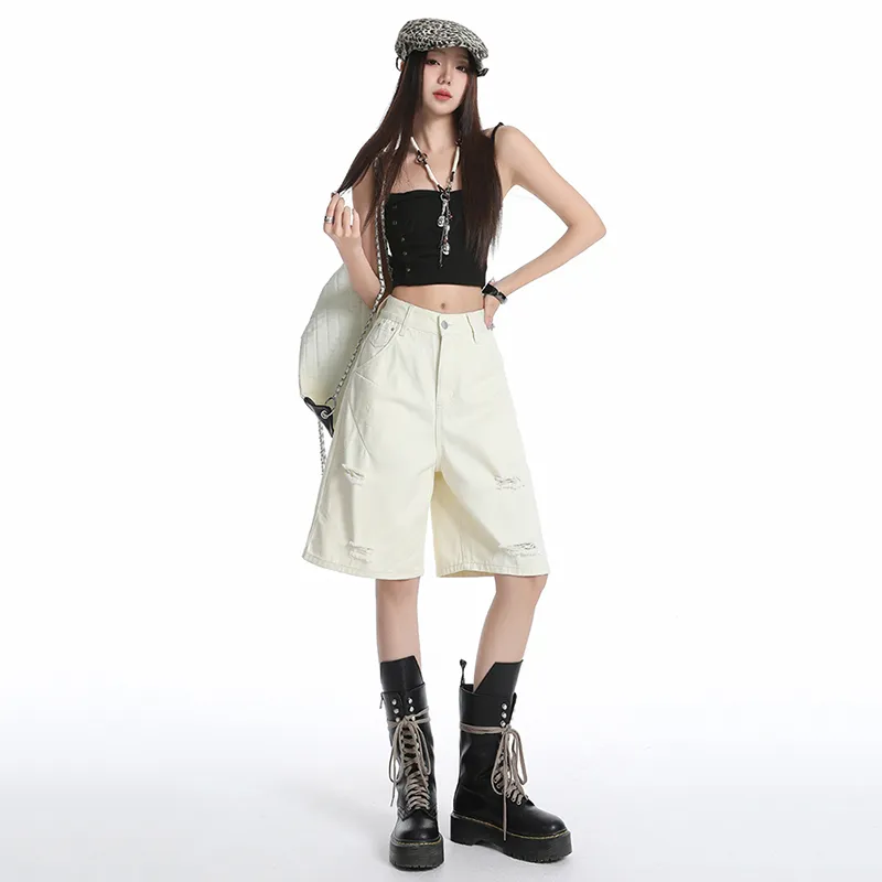 The New Age Family Denim Shorts Women's-17