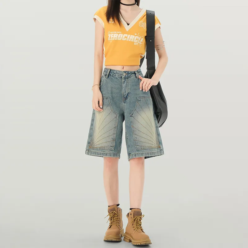 The New Age Family Denim Shorts Women's-2