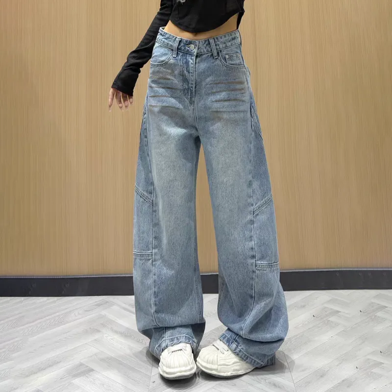 The New Age Family Jeans Women's Light Blue-7