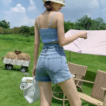 The New Age Family Denim Shorts Women's