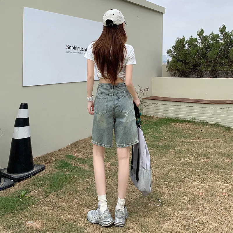 The New Age Family Denim Shorts Women's-6