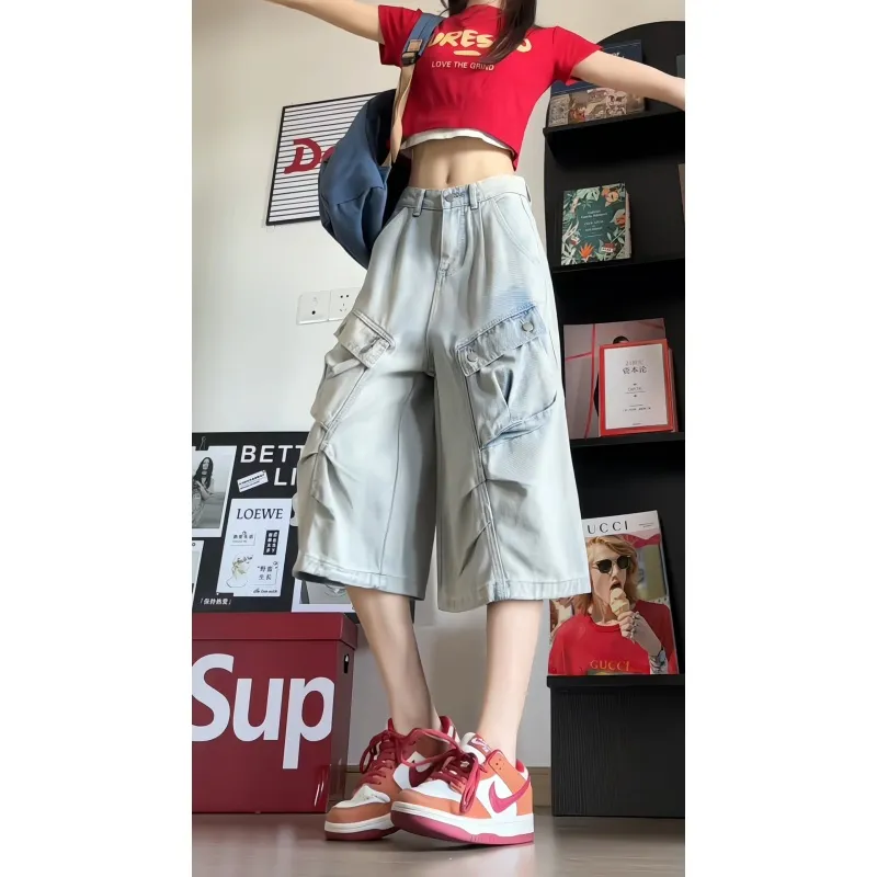 The New Age Family Denim Shorts Women's-4