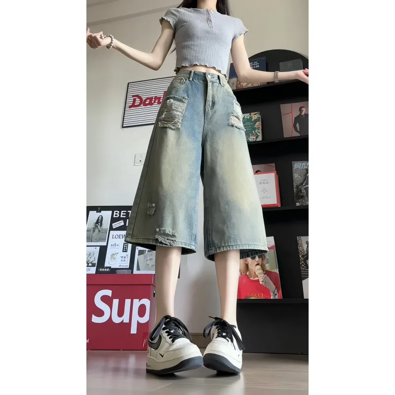 The New Age Family Denim Shorts Women's-3
