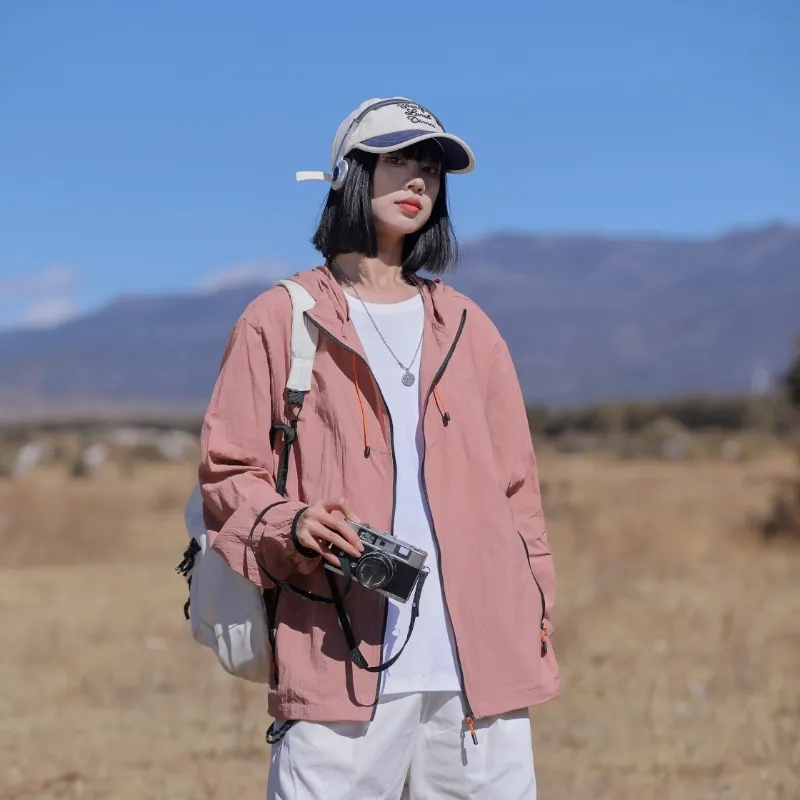The New Age Family Breathable, Quick Dry, Windproof Sun Protection Clothing Women's-27