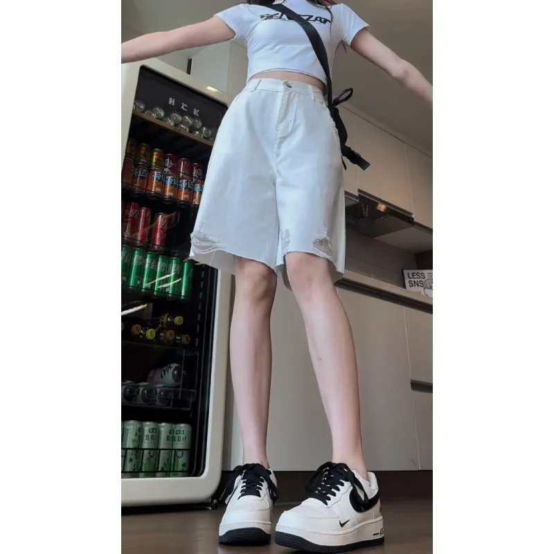 The New Age Family Denim Shorts Women's-6