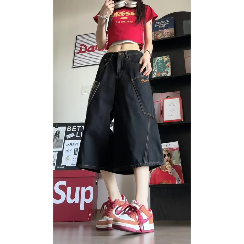 The New Age Family Denim Shorts Women's-5