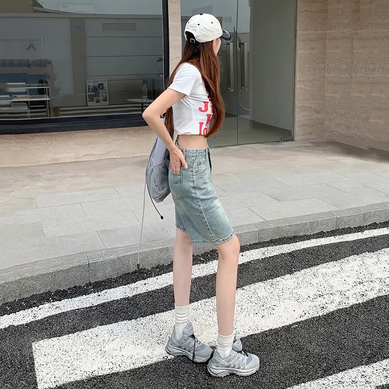 The New Age Family Denim Shorts Women's-8