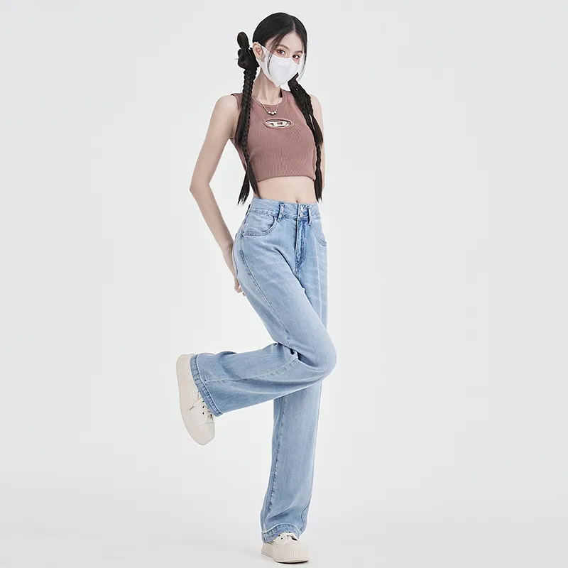 The New Age Family Jeans Women's Light Blue-1