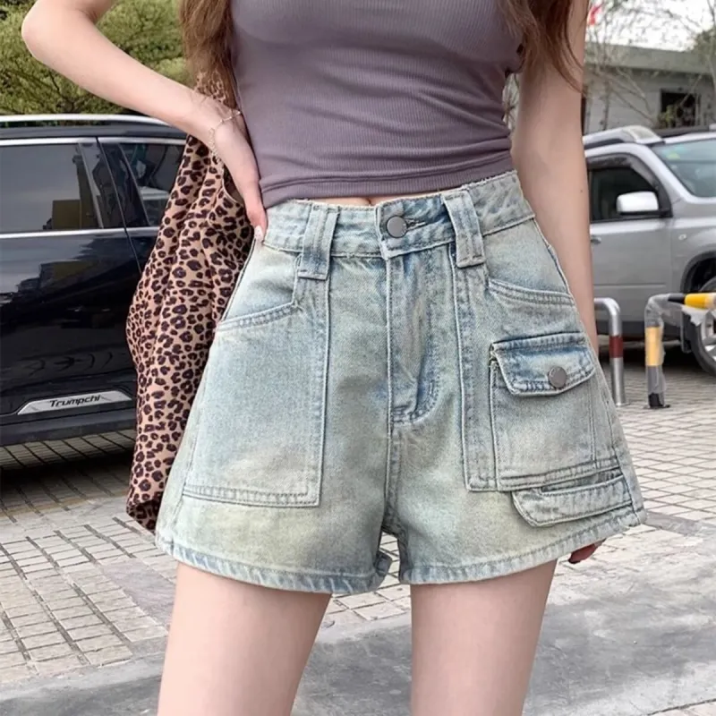 The New Age Family Denim Shorts Women's-5