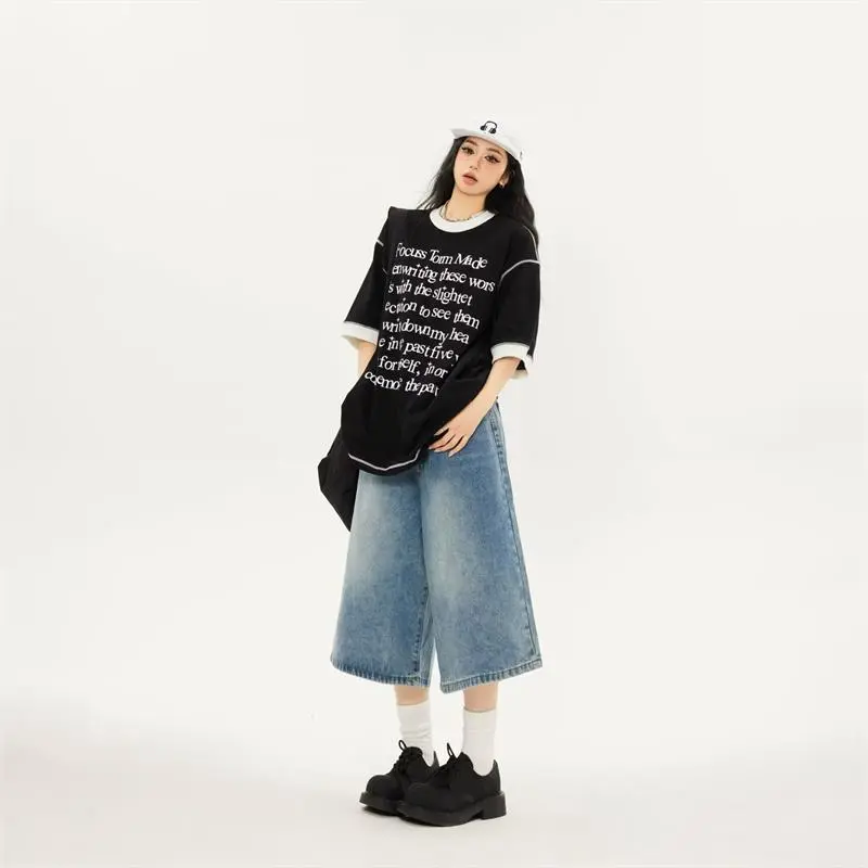 The New Age Family Denim Shorts Women's-4