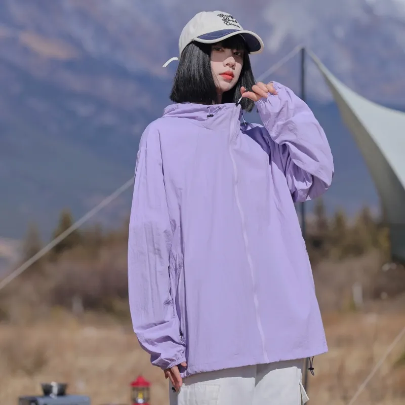The New Age Family Breathable Sun Protection Clothing Women's-17