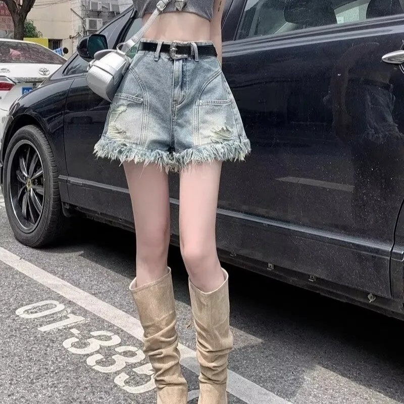The New Age Family Denim Shorts Women's-4