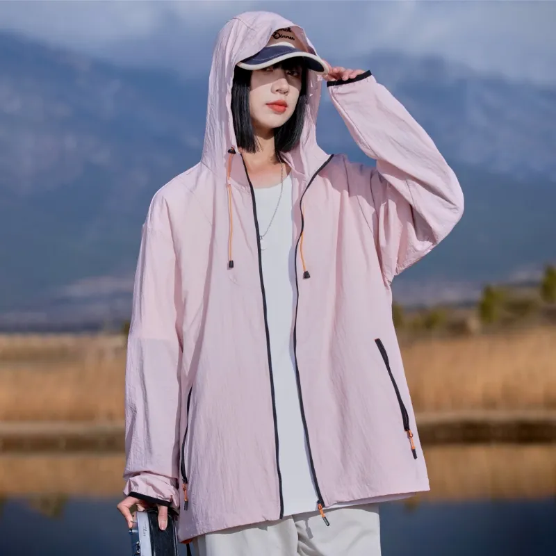 The New Age Family Breathable, Quick Dry, Windproof Sun Protection Clothing Women's-4