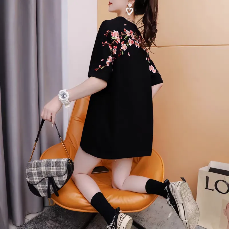 The New Age Family Drop Shoulder Sleeve T Shirt Women's-7