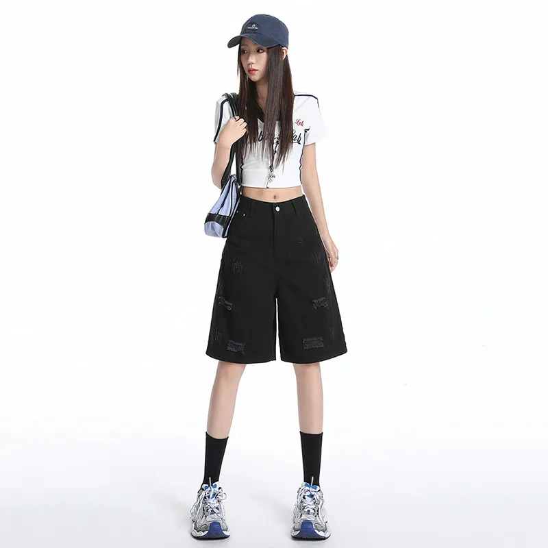 The New Age Family Denim Shorts Women's-4