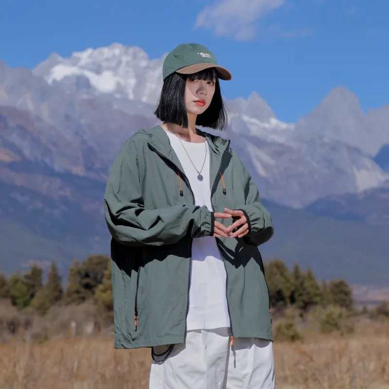 The New Age Family Breathable, Quick Dry, Windproof Sun Protection Clothing Women's-19