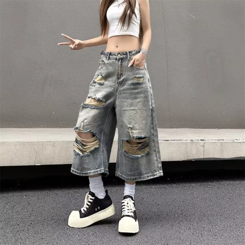 The New Age Family Denim Shorts Women's-4