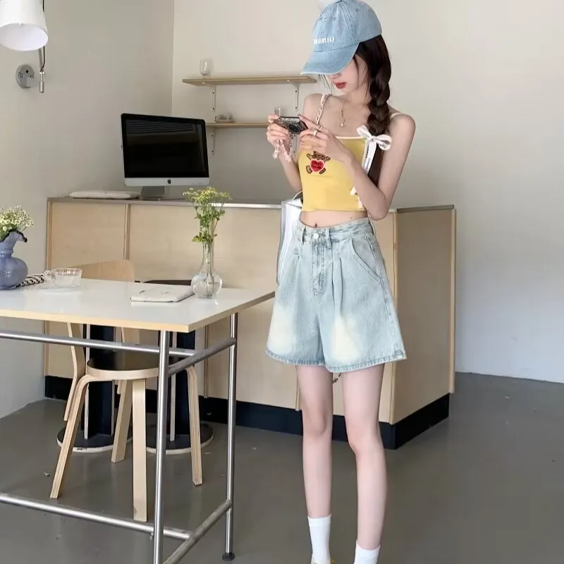 The New Age Family Denim Shorts Women's-5
