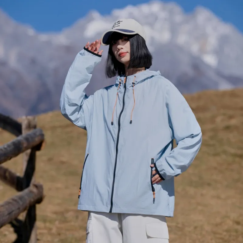 The New Age Family Breathable, Quick Dry, Windproof Sun Protection Clothing Women's-10