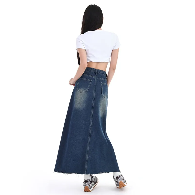 The New Age Family Denim Long Skirt Women's-2