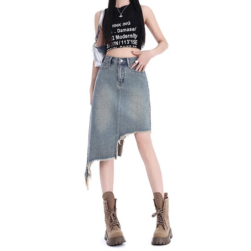 The New Age Family Denim Long Skirt Women's-2